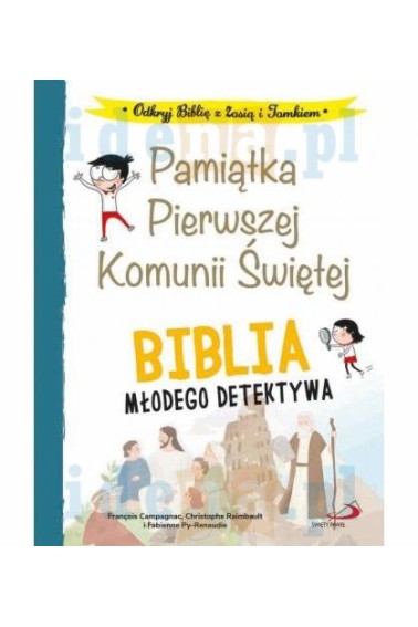 Biblia młodego detektywa Pamiątka Pierwszej Komuni