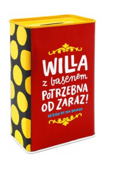 Skarbonka Happy Willa z basenem potrzebna od zaraz