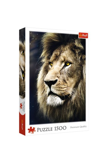 Puzzle 1500 Portret lwa TREFL