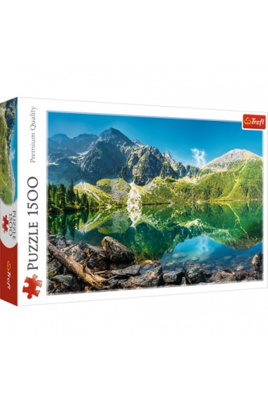 Puzzle 1500 Jezioro Morskie Oko, Tatry TREFL