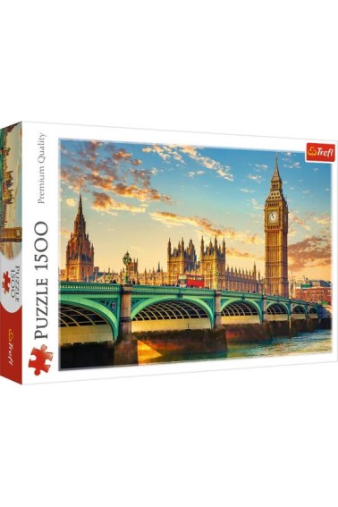 Puzzle 1500 Londyn, Wielka Brytania TREFL