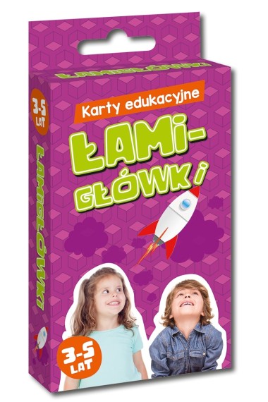 Karty edukacyjne- Łamigłówki 3-5