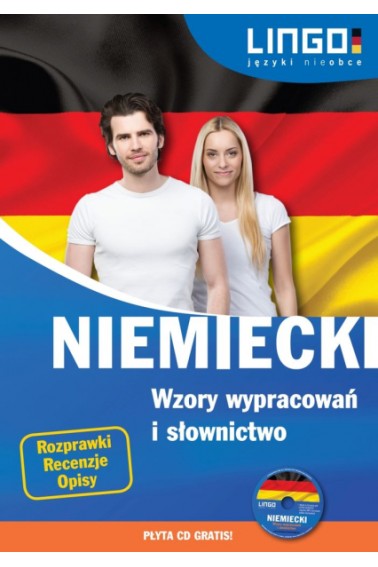 Niemiecki Wzory wypracowań i słownictw CD Promocja