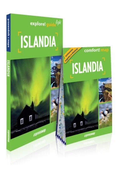 Islandia light: przewodnik + mapa