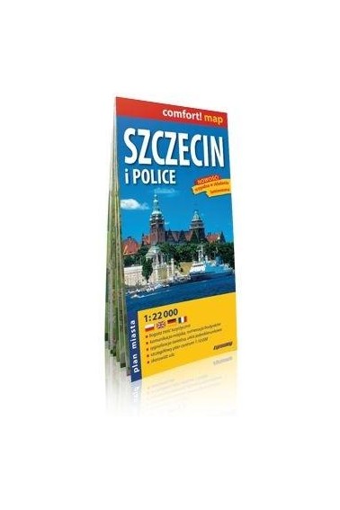 Comfort!map Szczecin i Police 1:22 000 w.2023