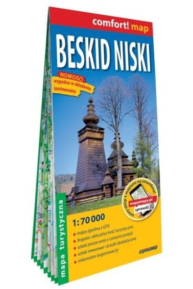 Comfort! map Beskid Niski 1:70 000 w.2023