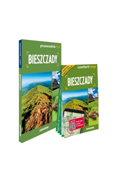 Bieszczady light: przewodnik + mapa