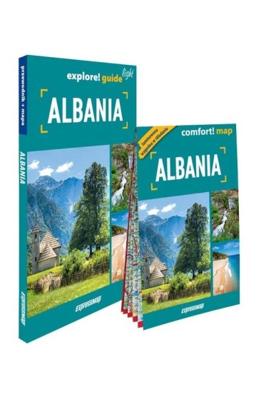 Explore! guide light Albania - przewodnik + mapa