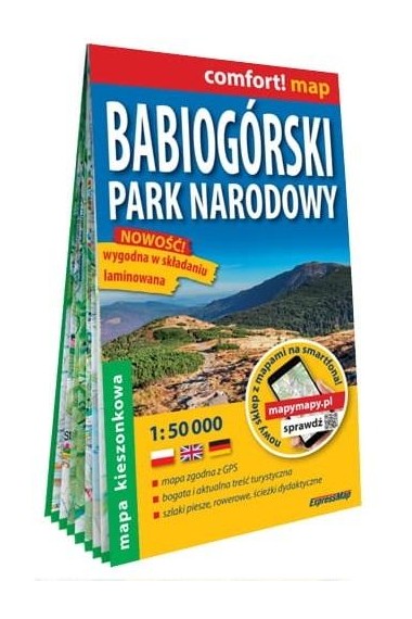 Mapa - Babiogórski Park Narodowy 1:50 000