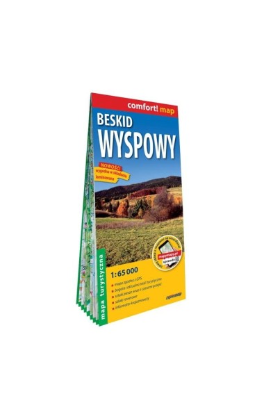 Beskid Wyspowy; mapa turystyczna 1:65 000