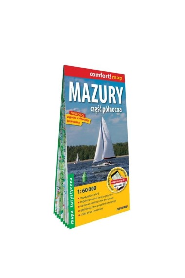 Comfort!map Mazury. Część północna 1:60 000