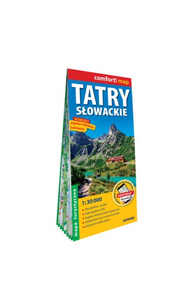 Comfort! map Tatry słowackie / Tatry slovenske