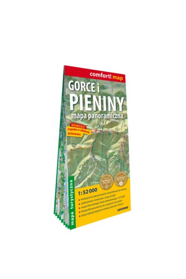 comfort! map Gorce i Pieniny 1:52 000 lam