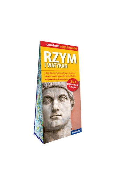 Comfort! map Rzym i Watykan w.2024