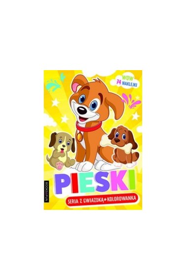 Pieski. Kolorowanka