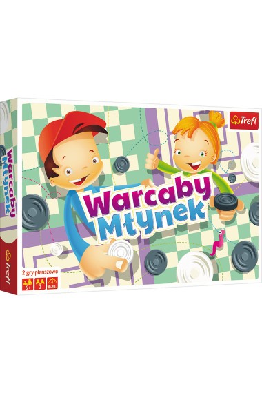 GRA WARCABY MŁYNEK TREFL