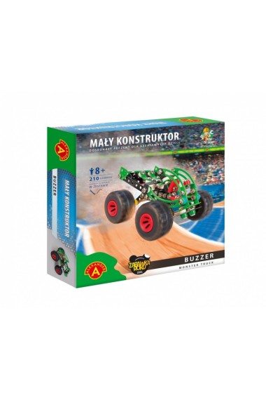 Mały Konstruktor Monster Truck - Buzzer ALEX