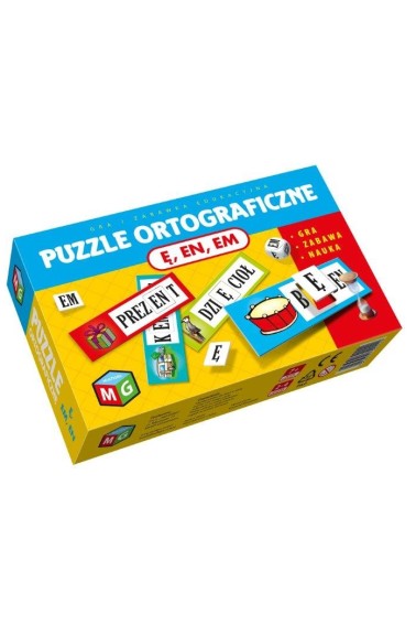 Gra Puzzle ortograficzne Ę EN EM