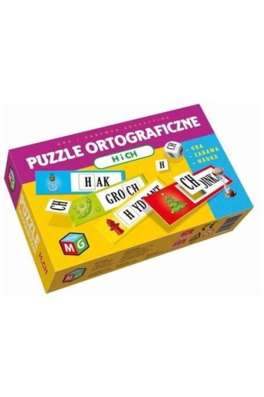 Gra Puzzle ortograficzne H i CH