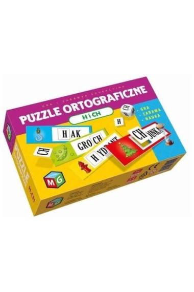 Gra Puzzle ortograficzne H i CH