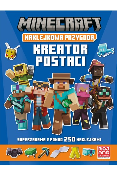 Kreator postaci. Minecraft. Naklejkowa przygoda