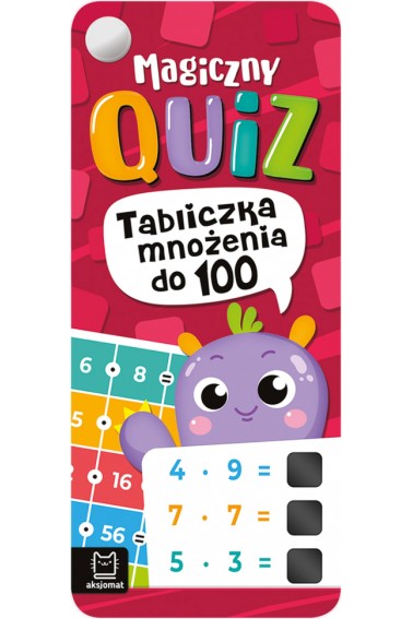 Magiczny quiz. Tabliczka mnożenia do 100. Z nitem