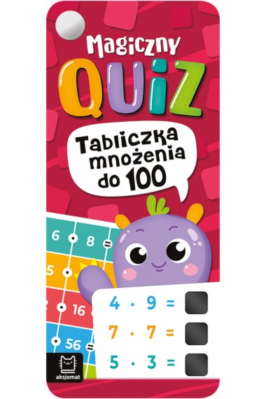 Magiczny quiz. Tabliczka mnożenia do 100. Z nitem