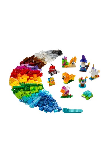 LEGO(R) CLASSIC 11013 Kreatywne przezroczyste kloc