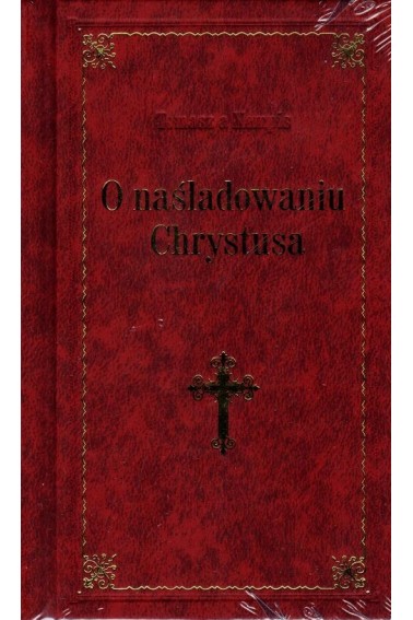 O naśladowaniu Chrystusa - bordo LUX