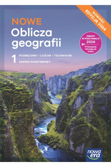 NOWE OBLICZA GEOGRAFII 1 PODRĘCZNIK ZP 2024