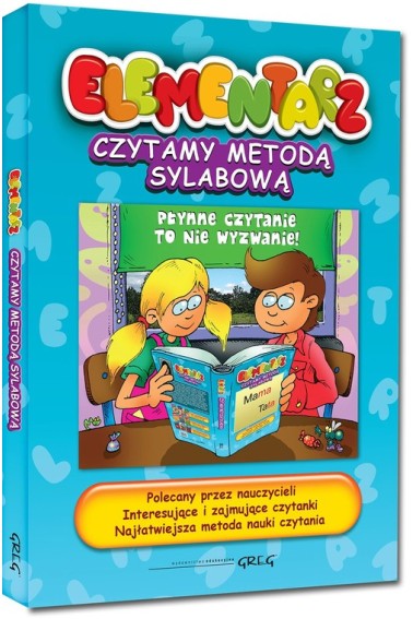 Elementarz Czytamy metodą sylabową OM Greg