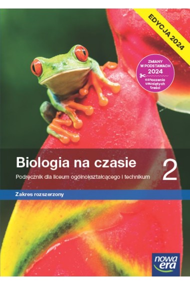 BIOLOGIA NA CZASIE 2 ZR PODRĘCZNIK 2024