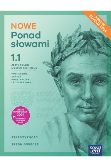 NOWE PONAD SŁOWAMI 1/1 PODRĘCZNIK 2024