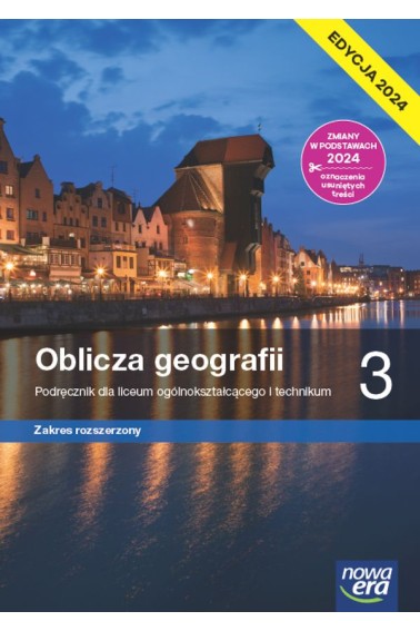 OBLICZA GEOGRAFII 3 ZR PODRĘCZNIK 2024