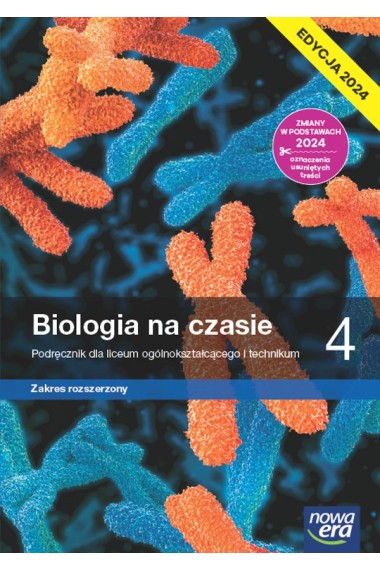 BIOLOGIA NA CZASIE 4 ZR PODRĘCZNIK 2024