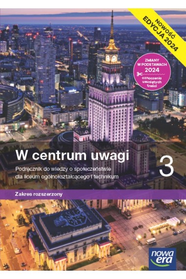 W CENTRUM UWAGI 3 ZR PODRĘCZNIK 2024