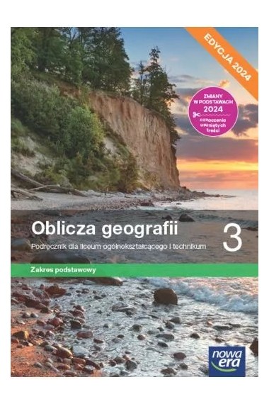 OBLICZA GEOGRAFII 3 ZP PODRĘCZNIK 2024