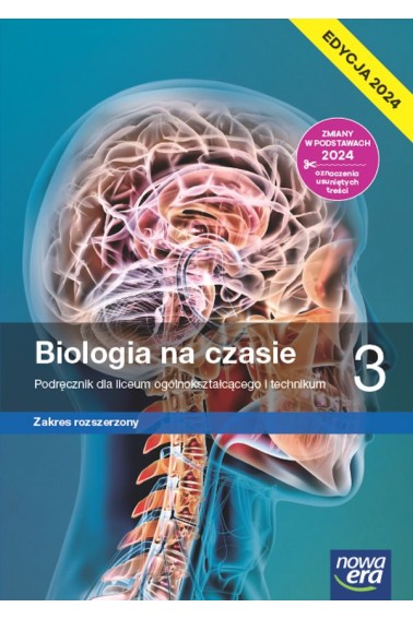 BIOLOGIA NA CZASIE 3 ZR PODRĘCZNIK 2024