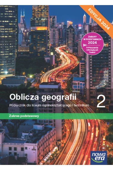 OBLICZA GEOGRAFII 2 ZP PODRĘCZNIK 2024