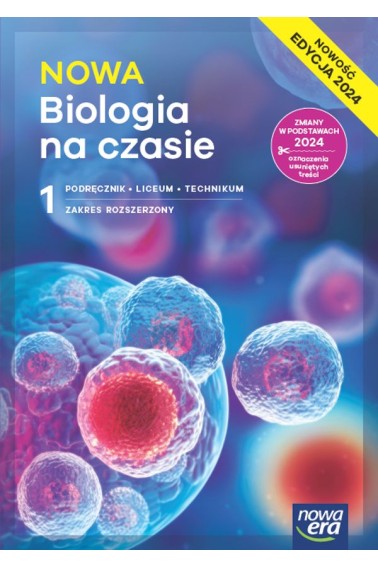 NOWA BIOLOGIA NA CZASIE 1 ZR PODRĘCZNIK 2024