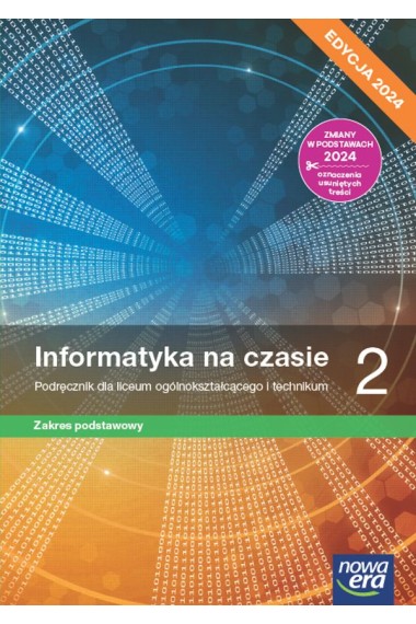 INFORMATYKA NA CZASIE 2 ZP PODRĘCZNIK 2024