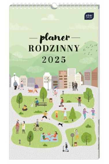 Kalendarz 2025 planer rodzinny Interdruk