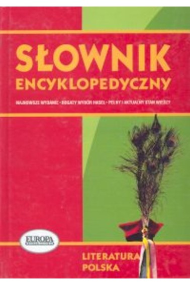 Słownik encyklopedyczny literatura polska Promocja