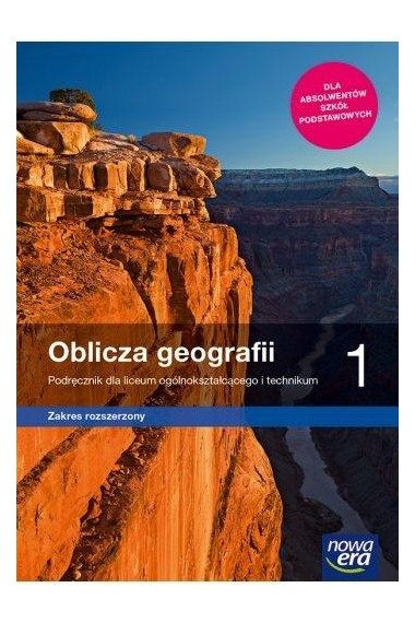 OBLICZA GEOGRAFII 1 LO PODRĘCZNIK ZR NE 2019