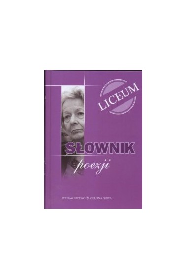 Słownik poezji - liceum