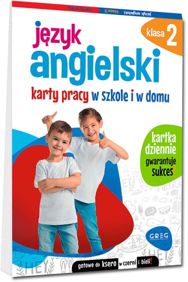 Język angielski karty pracy w szkole i w domu kl.2