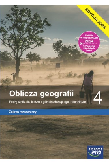 OBLICZA GEROGRAFII 4 ZR PODRĘCZNIK 2024