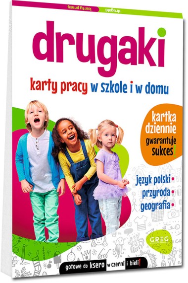 Drugaki. Karty pracy w szkole i w domu