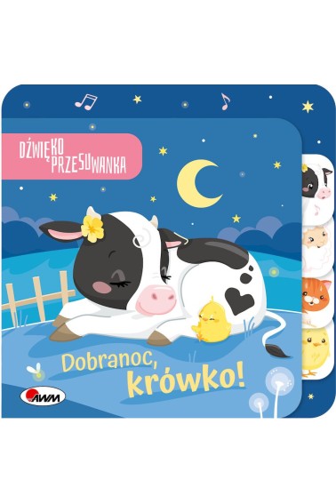 Dźwiękoprzesuwanki Dobranoc, krówko!