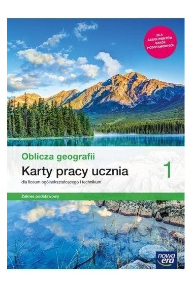 OBLICZA GEOGRAFII 1 LO KARTY PRACY ZP 2019